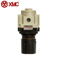 XMC-Piezas neumáticas G1/2 '', regulador de aire de alivio regulador de flujo de gas con controlador de presión de manómetro