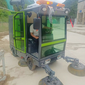 Thiết bị làm sạch đường phố tự động quét sàn xe tải đi xe trên đường kéo quét - Product Image 6