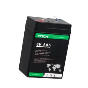 Gói Pin CTECHI 12V 6Ah LiFePo4 Lưu Trữ Năng Lượng Mặt Trời