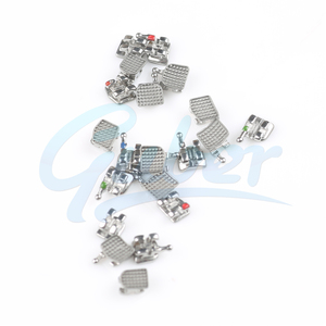 Altri materiali di consumo medici prodotti dentali <span class=keywords><strong>Mini</strong></span> Standard <span class=keywords><strong>Roth</strong></span> Edgewise MBT staffe bretelle ortodontica dentale staffa per denti - Product Image 3