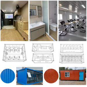 <span class=keywords><strong>Maison</strong></span> préfabriquée en conteneur avec électricité solaire, 20 pieds, 40 pieds, <span class=keywords><strong>maison</strong></span> modulaire miniature, cabane portable, <span class=keywords><strong>maison</strong></span> à <span class=keywords><strong>vendre</strong></span> - Product Image 2