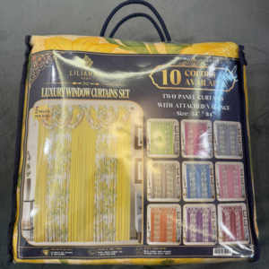 Ensemble <span class=keywords><strong>de</strong></span> rideaux <span class=keywords><strong>de</strong></span> fenêtre transparents à motifs floraux <span class=keywords><strong>de</strong></span> luxe, avec cantonnière, pour salon et chambre, lot <span class=keywords><strong>de</strong></span> 2 - Product Image 4