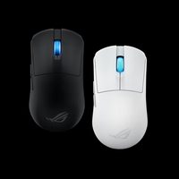 Souris sans fil R-O-G Harpe Ace Mini, légère, rétroéclairée RGB, 2,4 GHz, programmable, ergonomique, 6 boutons, capteur optique, rechargeable