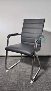 Chaise de <span class=keywords><strong>bureau</strong></span> robuste Foshan sans roulettes en tissu maillé pour réunions, réceptions, visiteurs, événements et conférences - Product Image 6