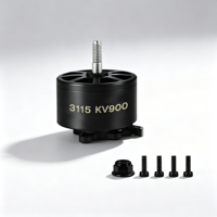 Moteur Brushless FPV DYJQ 3115 900KV pour Drone, Bobinage Haute Température 6S LiPo pour Multirotor de Course Freestyle 10 Pouces