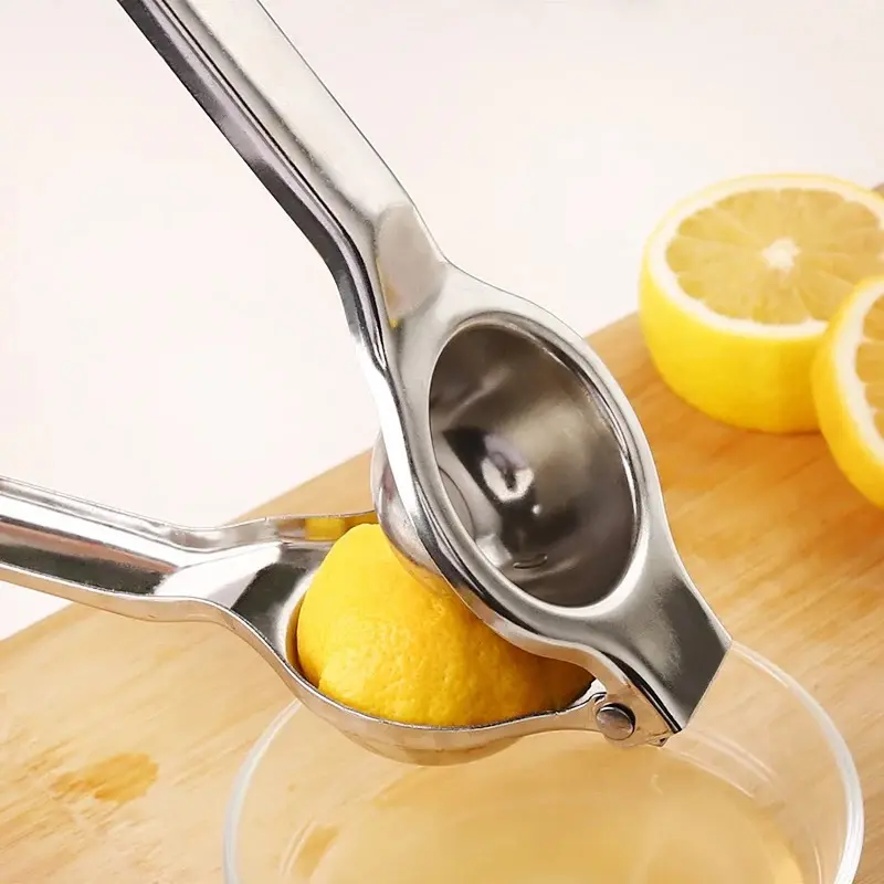 Household Manual Fruit Juicer Stainless Lemon Clip Squeezer Fruit juice press