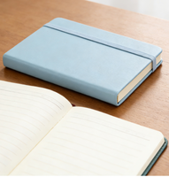 Agenda scolaire personnalisable A5 A6 2026 avec bande élastique, couverture rigide en cuir PU, planificateur, journal, carnet
