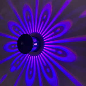 Indoor <b>LED</b> Garden Wall Lamp with PIR <b>Motion</b> <b>Sensor</b> Solar Powered Landscape <b>Lighting</b> - Product Image 1