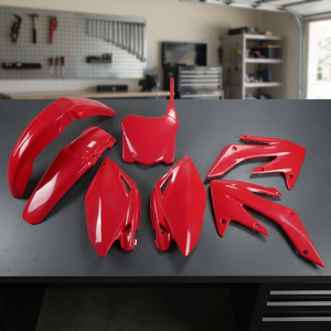 XFUN per CRF 250R 2008-2009 Rosso 070 Kit Plastiche Accessori Moto HOKIT112070-4814 - Product Image 2