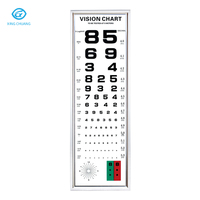 Tableau d'acuité visuelle LED en gros pour test oculaire, équipement optique, boîte lumineuse de test, tableau de vision