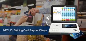 Noryox nb05b mức độ cao MTK/RK3399 Máy tính để bàn Android hệ thống POS một nhiều hơn 10 inch máy tính bảng kết hợp tài chính thiết bị đầu cuối máy tính để bàn POS - Product Image 4