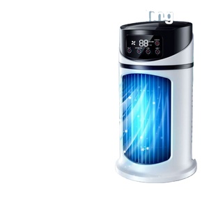 Mini Desktop Air Cooler 3 Seconds Fast Cooling 6 Speeds Humidifying Tower Fan for Office & Camping - Product Image 1