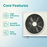 Nouvelle unité de condensation Copeland intérieure/extérieure Vortex 8,3 kW de capacité de refroidissement, garantie 1 an, 0-18°C, réfrigérant R-22/R404A, congélateur