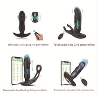 Analer Dehnungs-Vibrator mit Fernbedienung für Männer und Frauen, Masturbationsgerät, Erwachsenen-Sexspielzeug, Bestseller im Großhandel