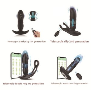 Vibratore Anale con Telecomando Indossabile per Uomo e Donna, Dispositivo per Masturbazione, Giocattolo Sessuale per Adulti, Bestseller all'Ingrosso - Product Image 6