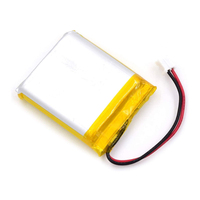 Batería Lipo de 3.7V 1250mAh 1300mAh en Bolsa Suave LiNiMnCoO2, Personalización OEM, Conector JST y PCB de Protección para Monitor de Actividad Física