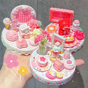 Cartoon <b>Cake</b> Toppers 8cm Plastic DIY Handmade <b>Decorations</b> For Kids Birthday Party <b>Supplies</b> - Product Image 3