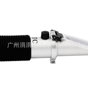 Réfractomètre de salinité portatif 0-28% ATC pour le test de la teneur en sel des aliments - Product Image 2