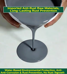 BAIRIJU Agente de Conversión de Óxido de Alto Rendimiento, Revestimiento Líquido, Pintura Antioxidante a Base de Agua para Aplicación Directa en Superficies Oxidadas - Product Image 2