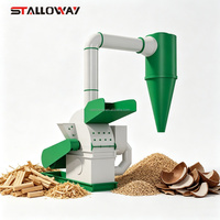 Broyeur à marteaux à biomasse écoénergétique pour le traitement efficace de la sciure de bois, de la paille, des balles de riz et des coques de noix de coco