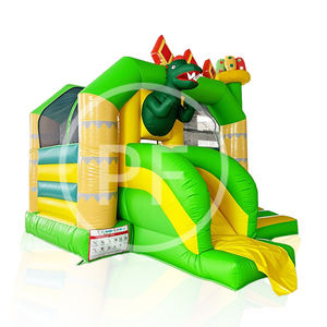 Nueva y divertida casa inflable personalizada para rebotar en la jungla, trampolín de PVC, <span class=keywords><strong>castillo</strong></span> hinchable para niños con soplador y Kits de reparación Unisex - Product Image 2