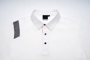 Polo de Golf de Alta Calidad para Hombre, Corte Ajustado, Tejido Elástico con Mezcla de Spandex, Polo Deportivo Transpirable de Manga Larga - Product Image 6