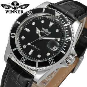 <span class=keywords><strong>WINNER</strong></span> 8066 Orologio Automatico da Uomo di Alta Qualità, Orologio Meccanico Funzionale alla Moda in Lega d'Acciaio Resistente all'Acqua <span class=keywords><strong>Winner</strong></span> - Product Image 2