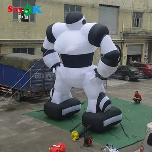 Customized Outdoor Advertising New Inflatable Robot Giant Robot Super Hero Robot Inflatable