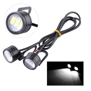 Luz de espejo retrovisor modificada para motocicleta, foco LED ojo de águila, luz estroboscópica, luz de espejo de 3 luces, luz antiniebla, luz diurna - Product Image 1