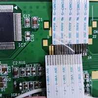 Mesin Cetak Injeksi Techmation Layar LCD EDT 20-20315-3 5.7 Inci 14Pin 320*240 Panel Layar