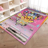 Tapis de jeu épais grande taille, lavable, résistant aux taches, pour jeux de table et sol intérieur