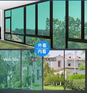 ฟิล์มติดหน้าต่างสีเงินสะท้อนแสงทางเดียว90% ฟิล์มติดหน้าต่างเพื่อความเป็นส่วนตัวใช้ความร้อน contral window สำหรับอาคารสถาปัตยกรรม - Product Image 6