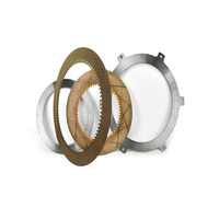 DISQUE DE FRICION BRONZE/AUTRES MATIÈRES COMPOSÉES pour CAT 3L8440 4L9785 6L9719 6L9720 236x139.7x3.1\OL12 164.1x103.1x2.8\OT76 152.4x92.5x1.6\IT45 D342