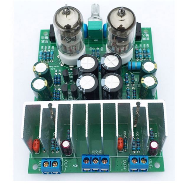 DIY Hifi Fever 6j1 Electron Tube Front Pushing Lm1875t Small Power Amplifier Tube Power Amplifier Board Amp DIY Kit