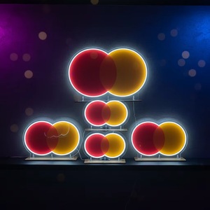 定制标牌霓虹灯亚克力UV印刷霓虹灯LED字母带底座可站立用于商业装饰 - Product Image 2