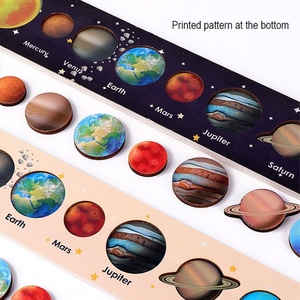 ของเล่นไม้สำหรับเด็กเกมปริศนาเกี่ยวกับความรู้ความเข้าใจเกี่ยวกับการเรียนรู้เกมปริศนาบนดาวเคราะห์โลก - Product Image 2