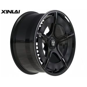 XINLAI Jantes personnalisées concaves profondes de 17 à 22 pouces 1 pièce T6061 moyeu de roues en alliage d'aluminium forgé pour Mercedes G63 <span class=keywords><strong>GT</strong></span> <span class=keywords><strong>AMG</strong></span> G500 W464 W463 - Product Image 1