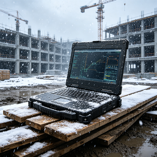 New 14 Inch Intel I9 Processor Waterproof IP65 Mil-std-810h Durable Rugged Mobile Notebook Laptop English for Business Use