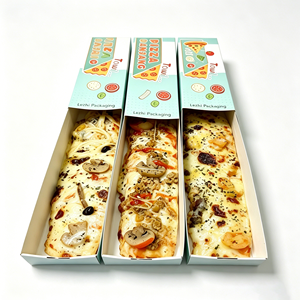 Scatole per Pizza Singole con Manico, Laminazione Opaca e Rivestimento UV, Riciclabili e Personalizzabili per Facile Trasporto e Comodità del Cliente - Product Image 5