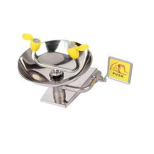 <span class=keywords><strong>Ducha</strong></span> de Emergencia de <span class=keywords><strong>Seguridad</strong></span> para <span class=keywords><strong>Laboratorio</strong></span> Estándar ANSI y Estación de Lavado de Ojos de Doble Salida - Product Image 2