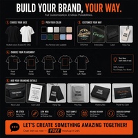 T-shirt personnalisé 260 GSM épais, fabricant OEM ODM, 100 % coton, coupe carrée, style streetwear, pack technique, faible MOQ 60 pièces