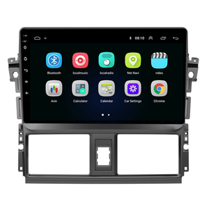 Autoradio Android avec écran tactile Carplay pour <span class=keywords><strong>Toyota</strong></span> Vios <span class=keywords><strong>Yaris</strong></span> 2013-2017 BT FM SWC Stéréo <span class=keywords><strong>de</strong></span> voiture Lecteur vidéo GPS Navigation - Product Image 1