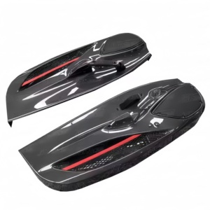 Panneau de porte <span class=keywords><strong>en</strong></span> fibre de carbone sec de haute qualité amélioré et modifié <span class=keywords><strong>en</strong></span> style Pist pour Ferrari 488 - Product Image 1