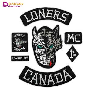 Tem nhãn quần áo, miếng vá xe máy, câu lạc bộ, tên tùy chỉnh, chất lượng cao, giá rẻ, miếng vá lớn, dán ủi lên áo khoác <span class=keywords><strong>jean</strong></span> - Product Image 4