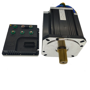 Large <b>Torque</b> High Permanent Magnet Synchronous Motor 48V5KW 1500RPM 31N BLDC with 2500ppr Encoder Driver <b>Set</b> for Boat Use - Product Image 2