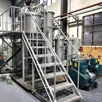 Four à induction haute température de qualité supérieure, facile à utiliser, contrôleur PLC, matériaux en carbone, four de dépôt de vapeur 2500°C