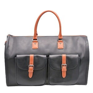 Free Sample Custom Luxury Multi Functional <b>Wedding</b> <b>Dresses</b> <b>Storage</b> Protector Leather Convertible Duffel Garment Suit <b>Bags</b> for - Product Image 1