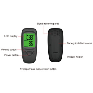 Medidor de Gauss EMF Portátil con Pantalla LCD, Detector de Campo Magnético para Caza - Product Image 2