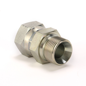 Adaptateur de tuyau Winner BSP <span class=keywords><strong>mâle</strong></span> vers JIC <span class=keywords><strong>femelle</strong></span> coudé pivotant Hydraul Adapt - Product Image 1