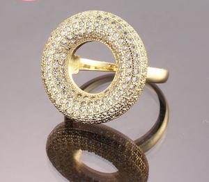 แหวนรูปเห็ด ดีไซน์ใหม่จากดูไบ แหวนชุบทอง 18K แหวนรูปเห็ดสุดหรูสำหรับผู้หญิง แหวนนิ้วมือสุดฮิต ไม่ลอกสี - Product Image 4